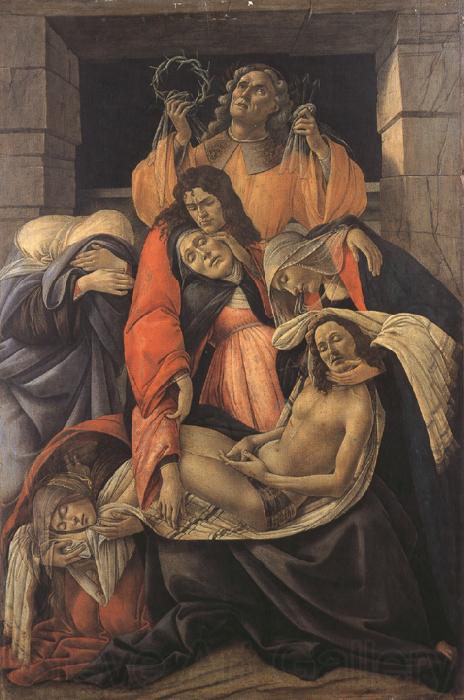 Sandro Botticelli Lament fro Christ Dead (mk36)
